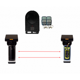 Đầu Beam Năng Lượng Mặt Trời - Điều Khiển Từ Xa BAL03A-2R