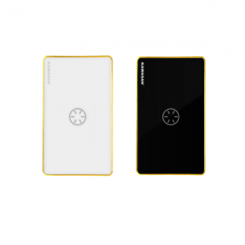 Công Tắc Thông Minh Wifi Viền Vàng BLE-1N B/W