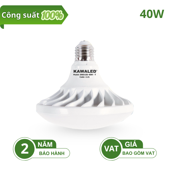 ĐÈN LED ĐĨA BAY UFO BND150-40W-T/V