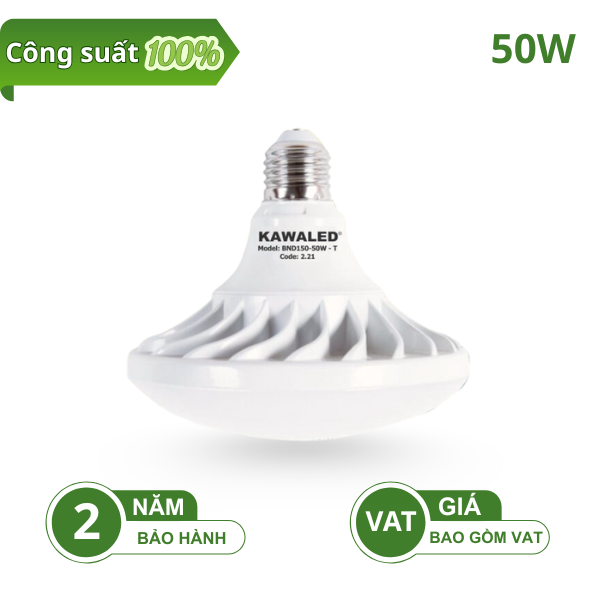 ĐÈN LED ĐĨA BAY UFO BND150-50W-T/V