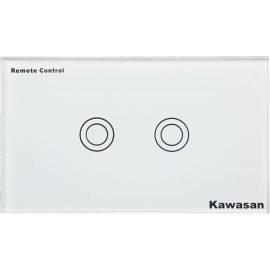 CÔNG TẮC CẢM ỨNG CHẠM CÓ THỂ TÍCH HỢP REMOTE ĐIỀU KHIỂN TỪ XA RF433, 220V CT2W