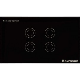 CÔNG TẮC CẢM ỨNG CHẠM CÓ THỂ TÍCH HỢP REMOTE ĐIỀU KHIỂN TỪ XA RF433, 220V CT4B