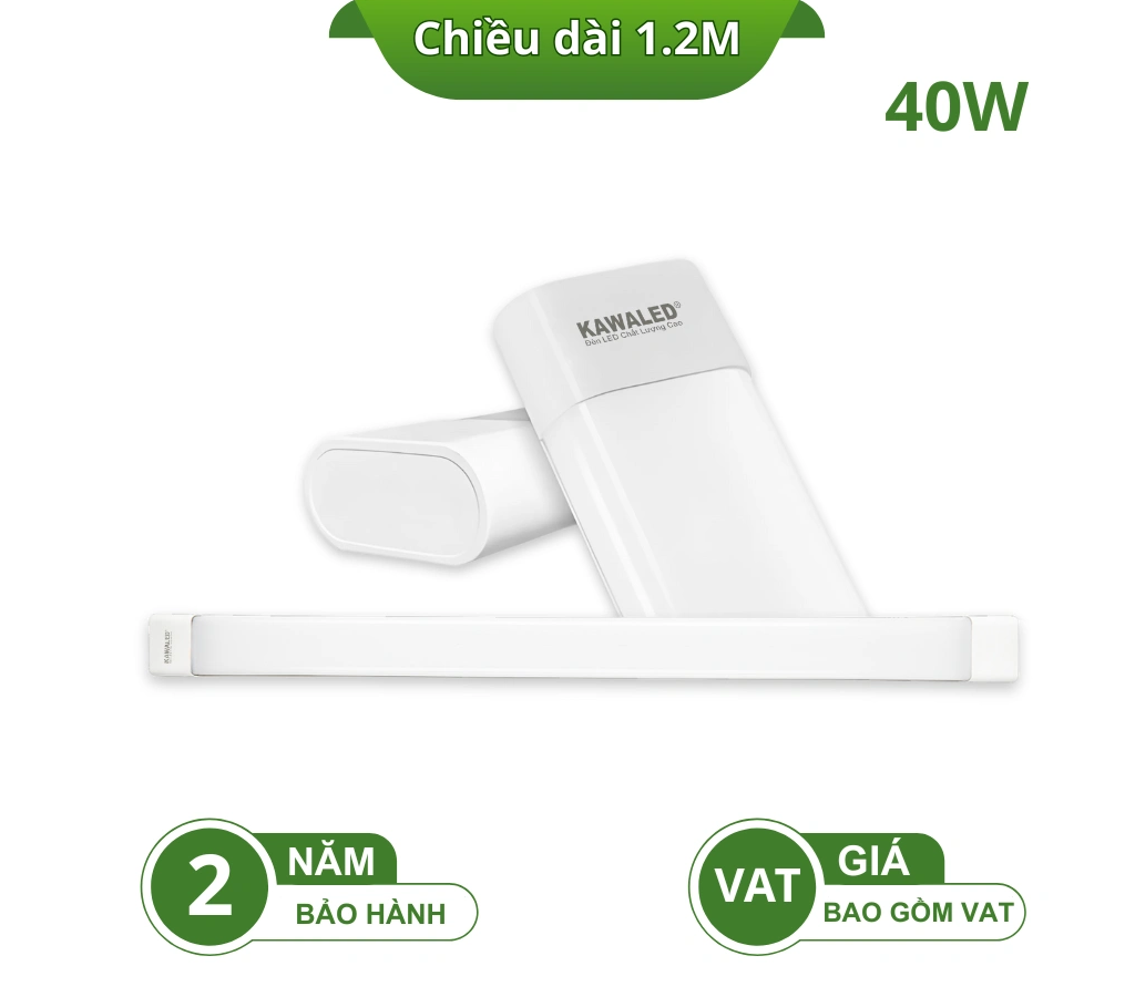 ĐÈN TUÝP LED OVAL DÀI – ÁNH SÁNG TRÀN VIỀN BNT-1.2M-40W