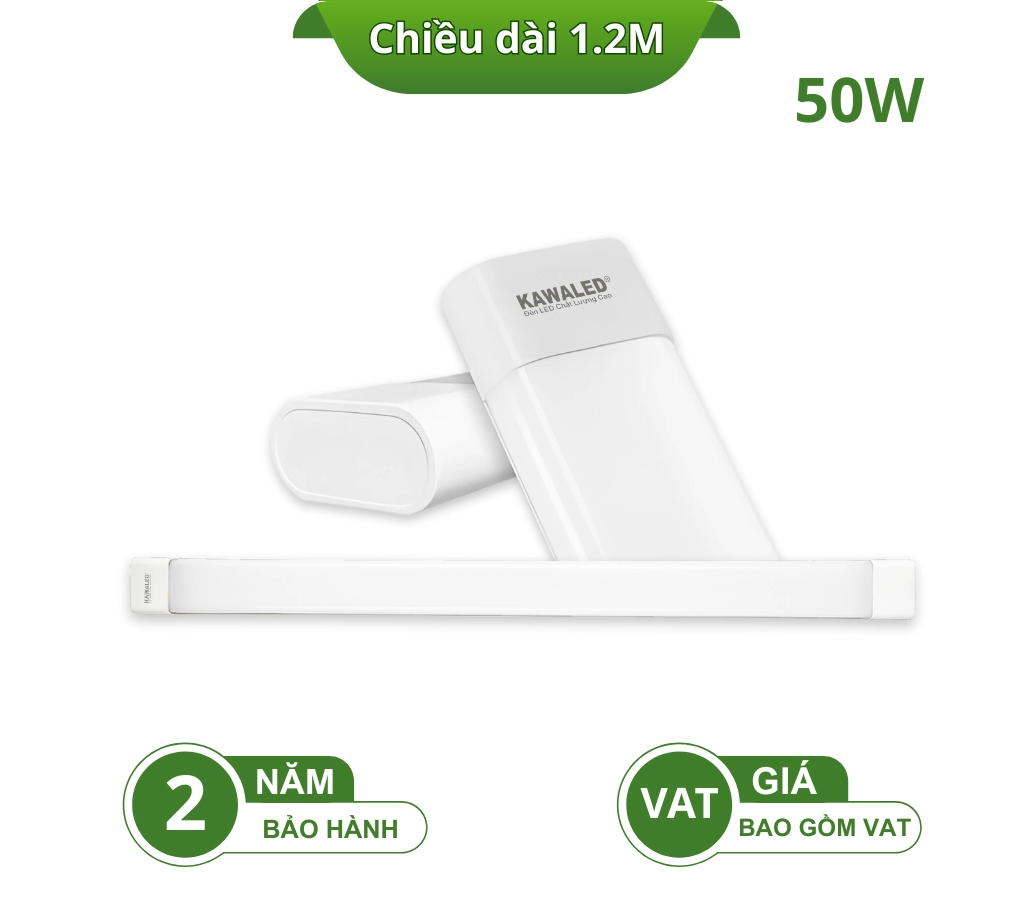 ĐÈN TUÝP LED OVAL DÀI – TRÀN VIỀN BNT-1.2M-50W
