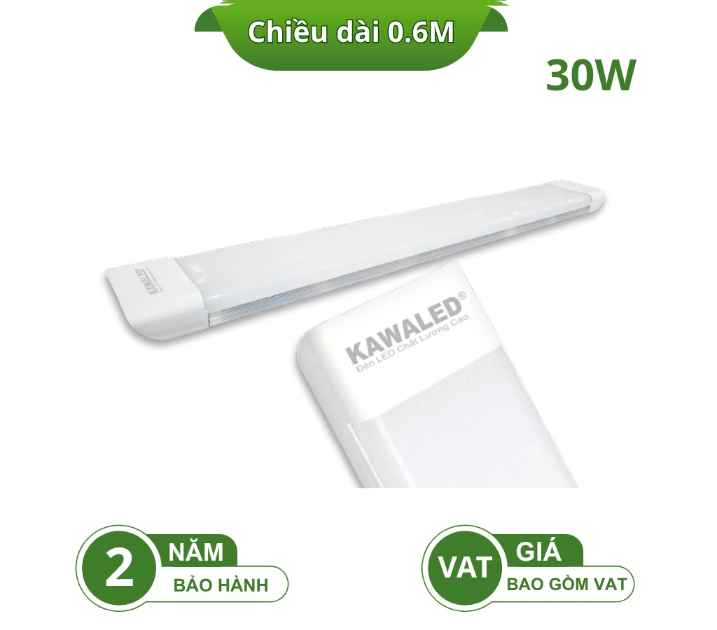 ĐÈN LED BÁN NGUYỆT ĐẦU VUÔNG BNV-0.6M-30W
