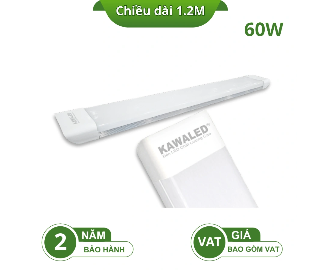 ĐÈN LED BÁN NGUYỆT ĐẦU VUÔNG BNV-1.2M-60W
