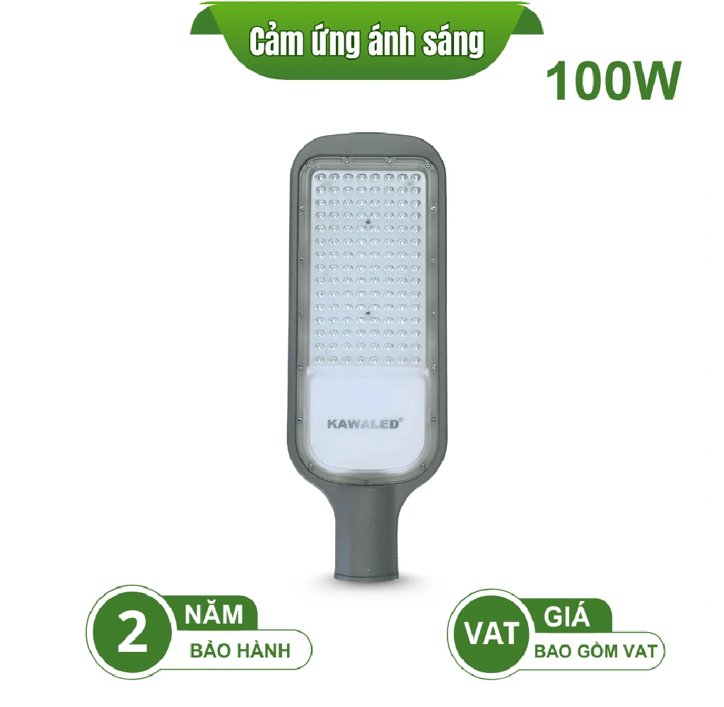 ĐÈN LED ĐƯỜNG PHỐ CẢM ỨNG ÁNH SÁNG – SST-100W