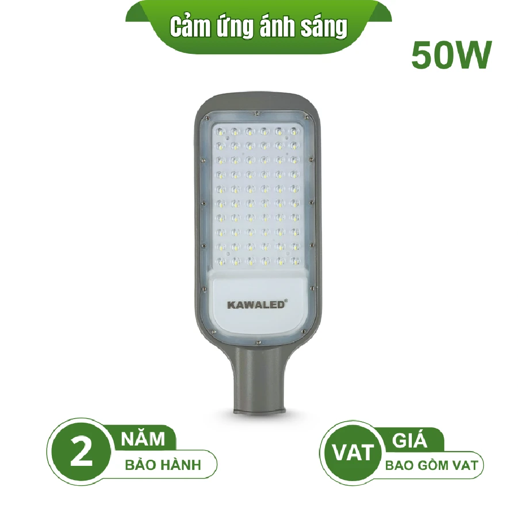 ĐÈN LED ĐƯỜNG PHỐ CẢM ỨNG ÁNH SÁNG – SST-50W