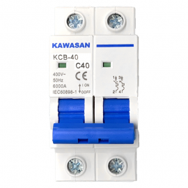 Cầu Dao Điện 1 Pha Tự Động Đóng Ngắt KCB-40 2P