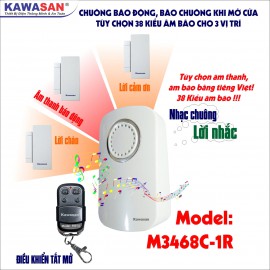 Cảm Biến Cửa Từ Báo Động - Báo Khách KAWASAN M3468C-1R