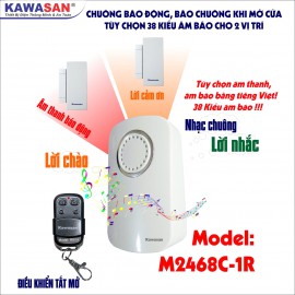 Cảm Biến Cửa Từ Báo Động - Báo Khách KAWASAN M2468C-1R