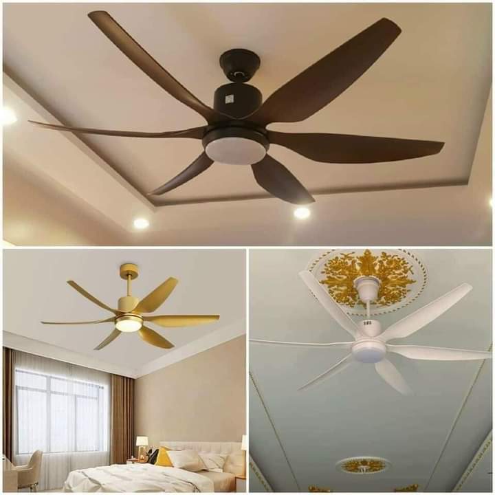 QUẠT TRẦN 5 CÁNH CÓ ĐÈN